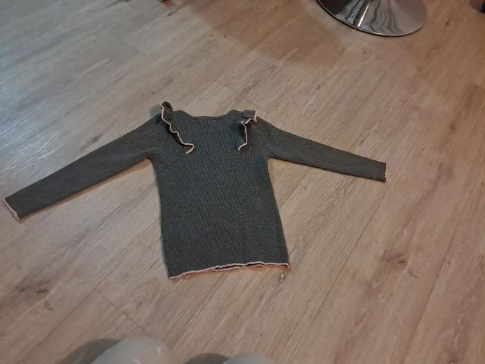 Pull gris - photo numéro 3