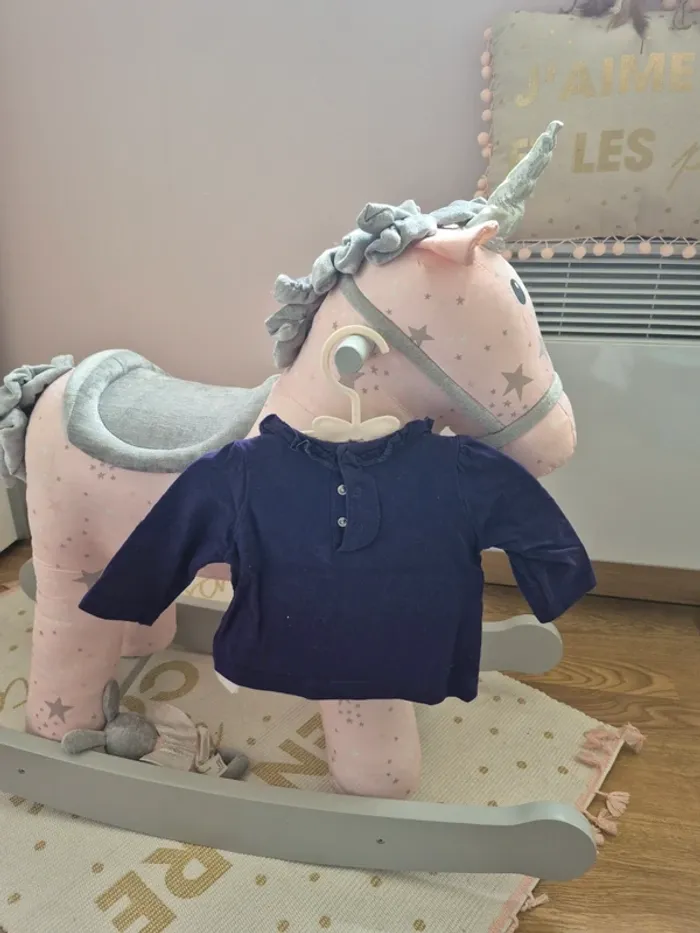 Haut manches longues dpam 3mois 59cm - photo numéro 2