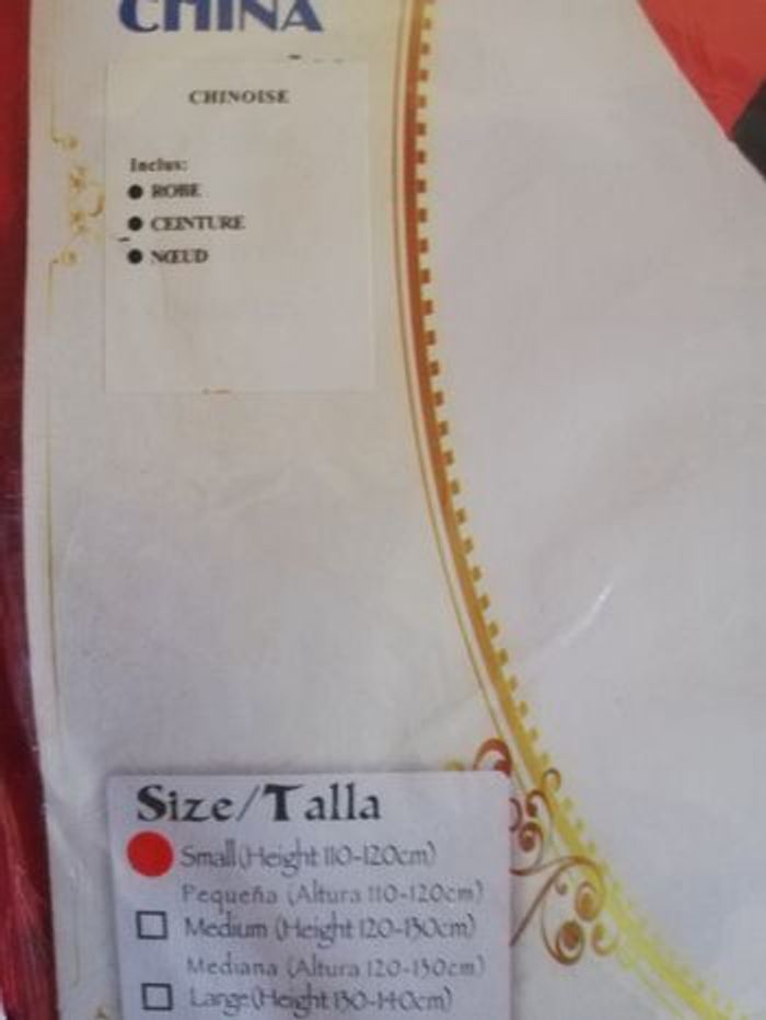 Déguisement enfant fille la chinoise 4-6ans - photo numéro 4