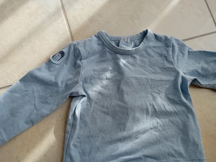 Ensemble salopette avec t shirt Manche longue - photo numéro 4