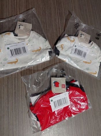 Lot de 9 tee-shirts pour bébé Orchestra 🖤