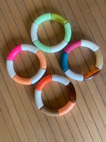 Lot de bracelets élastique