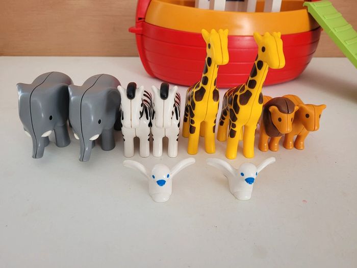 Arche de Noé transportable Playmobil 1.2.3 numéro 6765 - photo numéro 3