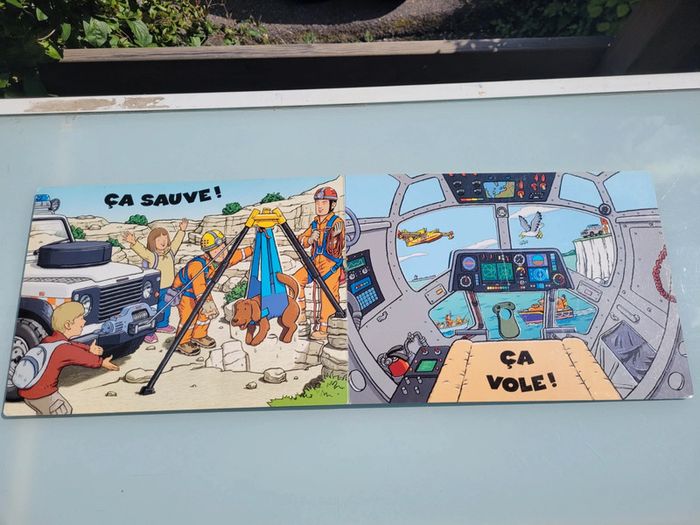 Livre animé grand format Ça Bouge, Les secours - photo numéro 6
