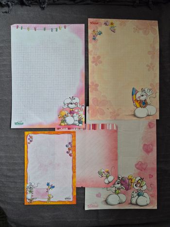 Lot feuilles diddl 5