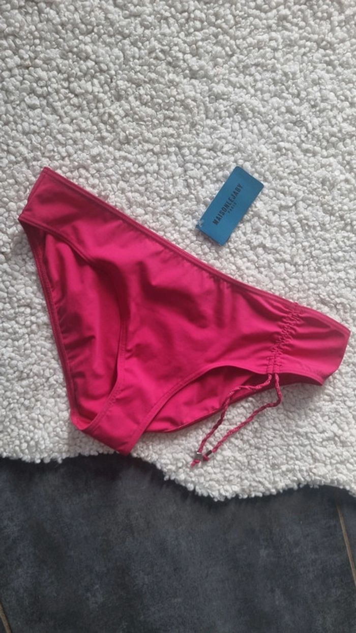 Maillot de bain bas femme rose Fushia  XL 44 46 Maison Lejaby
