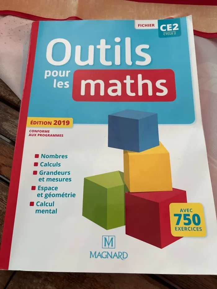 Livre exercice maths ce2