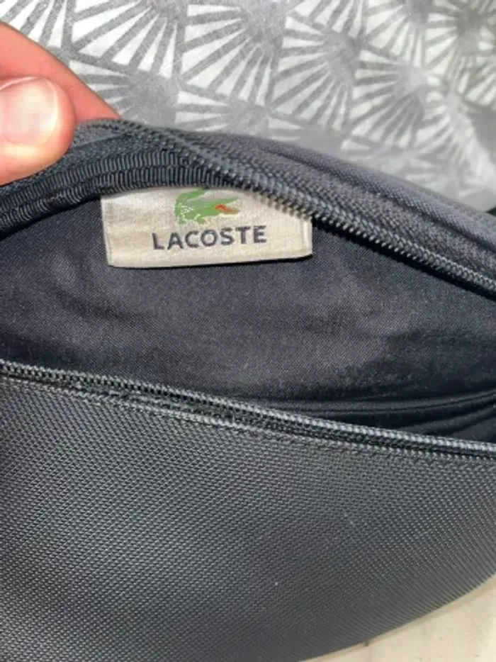 Banane / sacoche lacoste noire - photo numéro 6