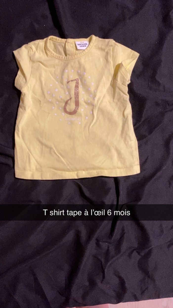 T shirt manche court tape à l’œil 6 mois
