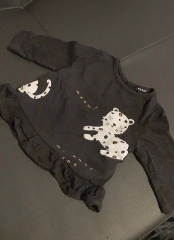 T-shirt manches longues 1 mois