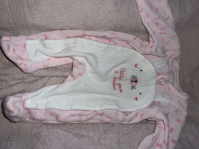 Lot de 7 pyjamas bébé fille 1 mois - photo numéro 6