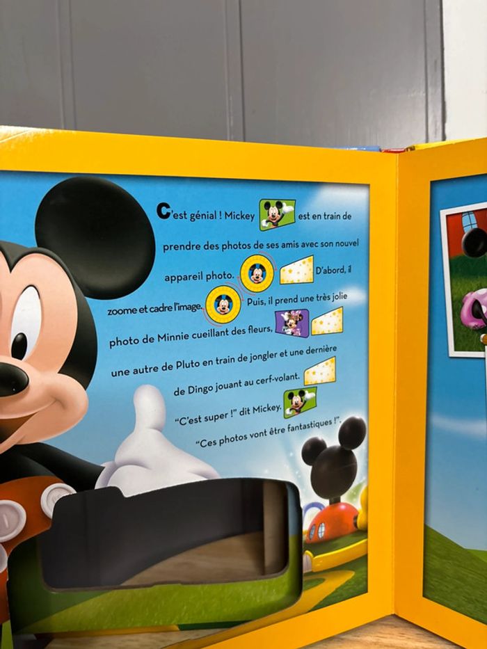 🌺Livre sonore Disney La maison de Mickey souriez s’il vous plaît🌺 - photo numéro 5