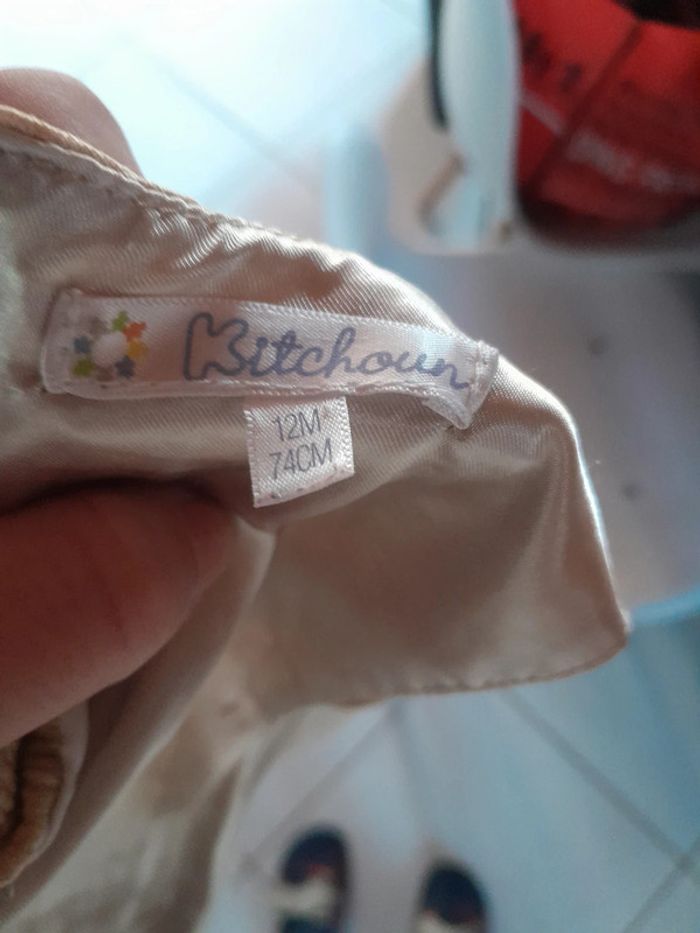 Robe kitchoun or 12mois - photo numéro 3