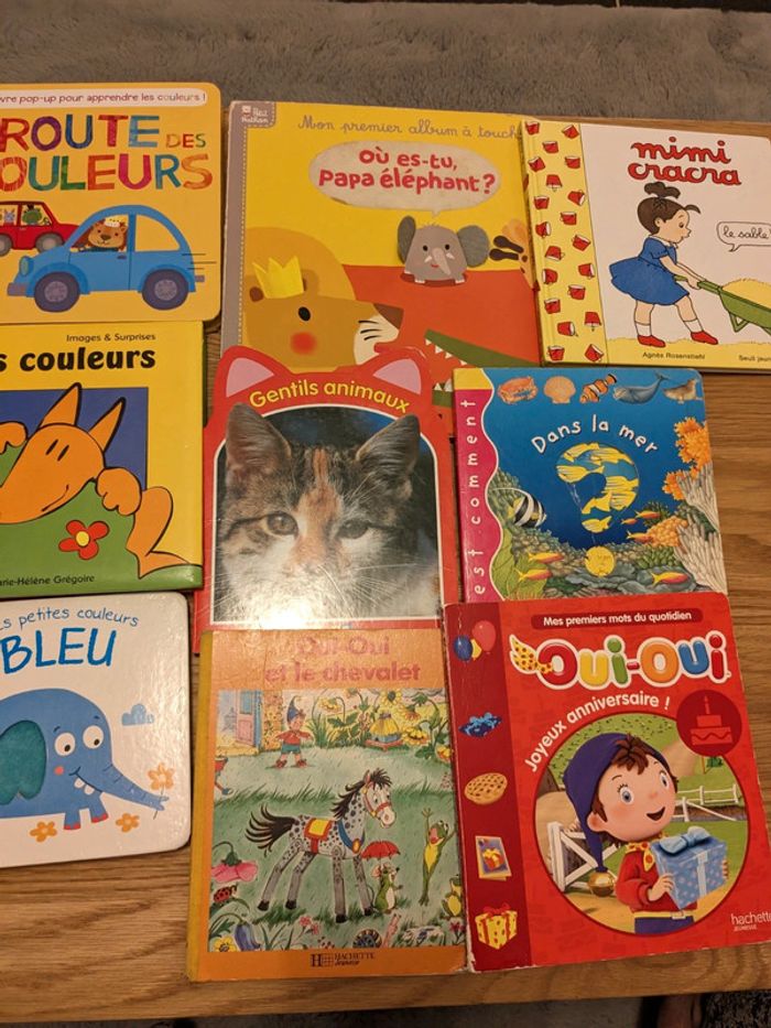 Lot 9 livres - photo numéro 2