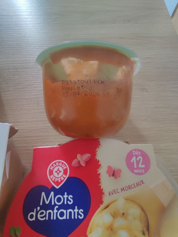 Petits pots repas complet 12mois - photo numéro 2