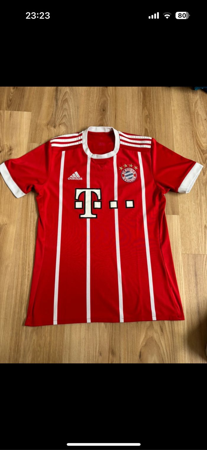Maillot domicile Adidas du Bayern Munich année 2017/2018 - photo numéro 5