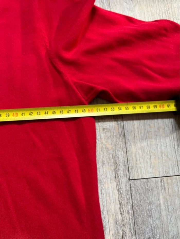 Tommy Hilfiger-Sweat col V taille M-Très bon état - photo numéro 6