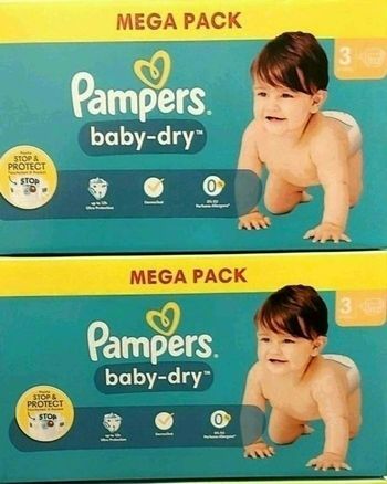 ⚠️224 couches taille 3 pampers ⚠️