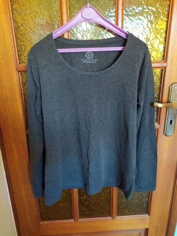 T-shirt manches longues gris