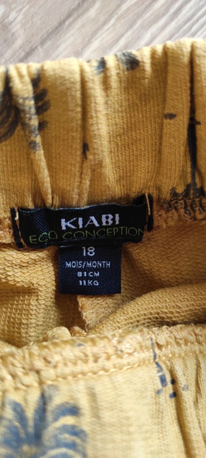 Ensemble Kiabi 18mois t-shirt + short - photo numéro 4