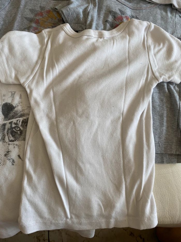 Lot 6 maillots t-shirt tricot de peau 4 ans Absorba - photo numéro 4