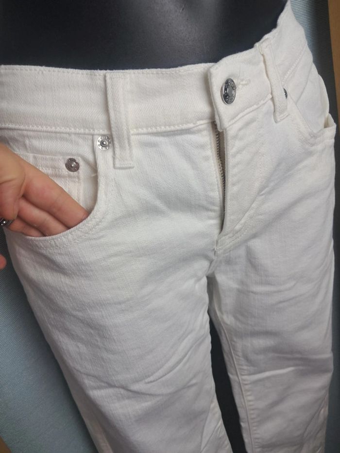 NVY jean été blanc en excellent état - photo numéro 3