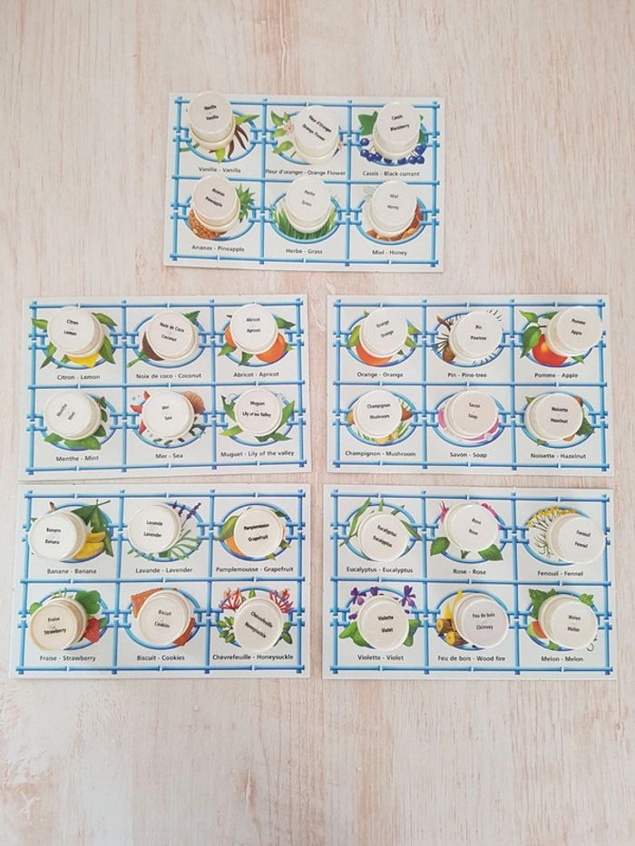 Bingo loto des odeurs, jeu des sens de Sentosphère - photo numéro 9