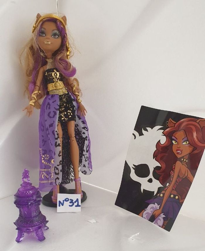 Monster High Clawdeen Wolf 13 souhaits