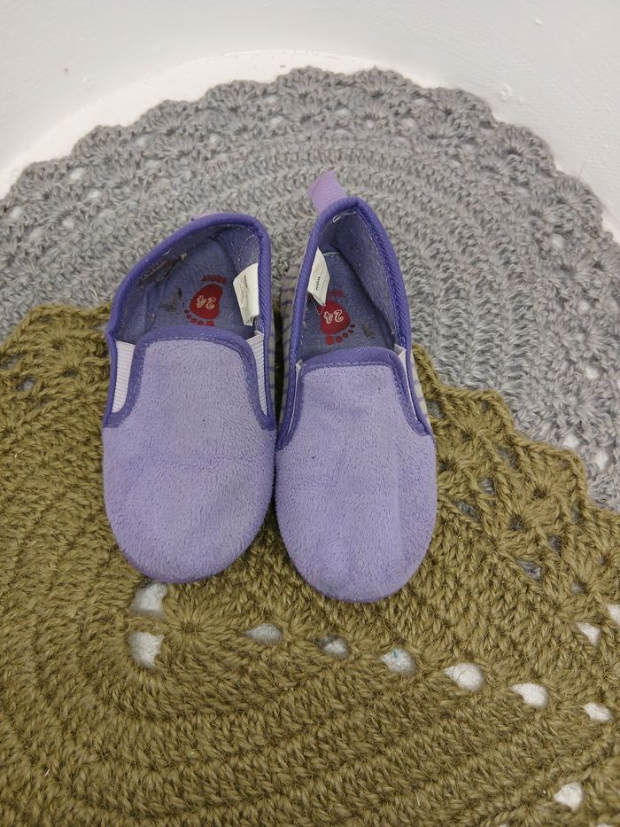 Chausson violet fille - photo numéro 2