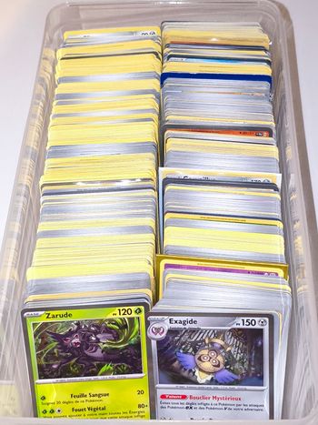 100 cartes Pokémon françaises 