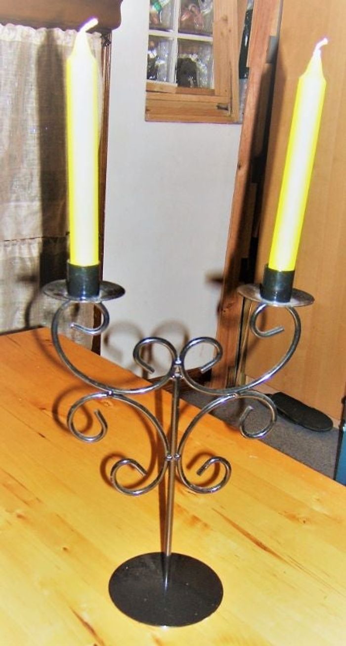 Chandelier à deux branches