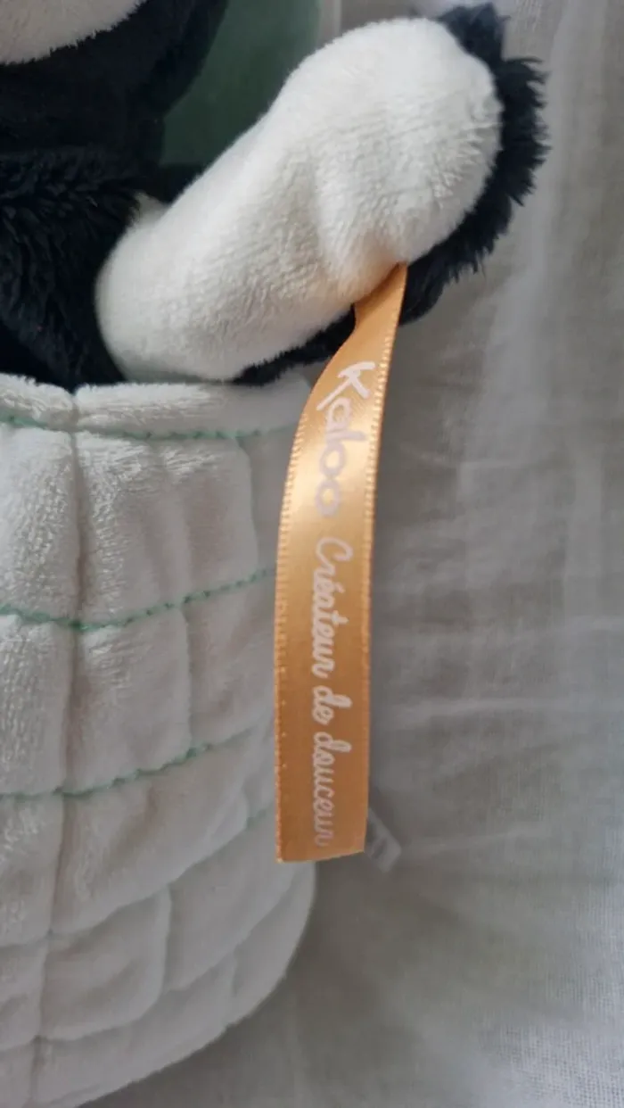 Doudou marionnette  cache cache Pingouin Kaloo - photo numéro 6