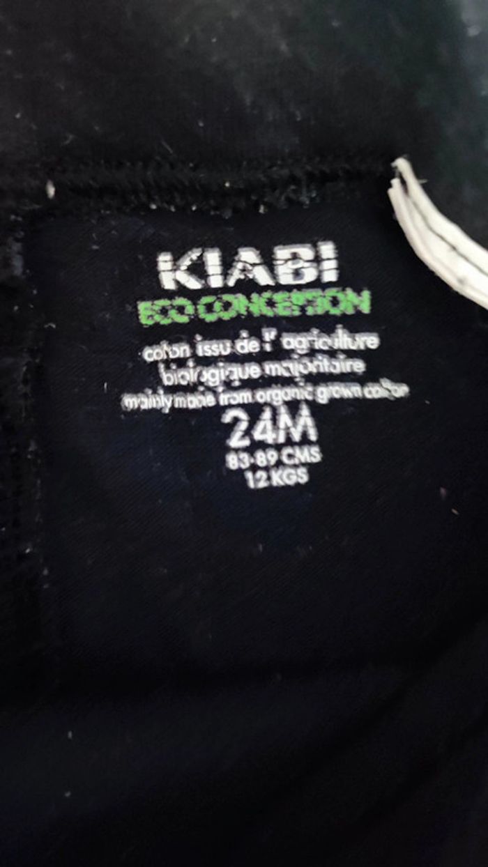 Legging noir taille 24 mois - photo numéro 2