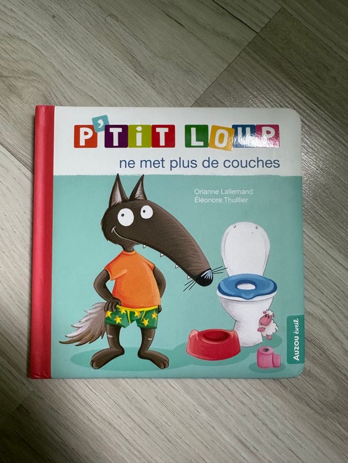 Livre P’tit loup ne met plus de couches