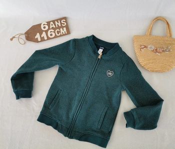 Veste 👸 zippée, 6ans, Okaïdi