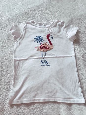 T-shirt à sequins 8 ans