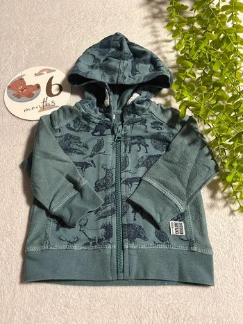 Très jolie veste à capuche pour bébé garçon