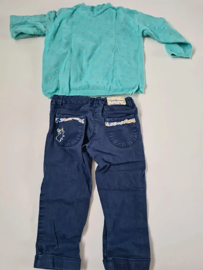 Ensemble pull et pantalon Sergent major 24mois - photo numéro 7