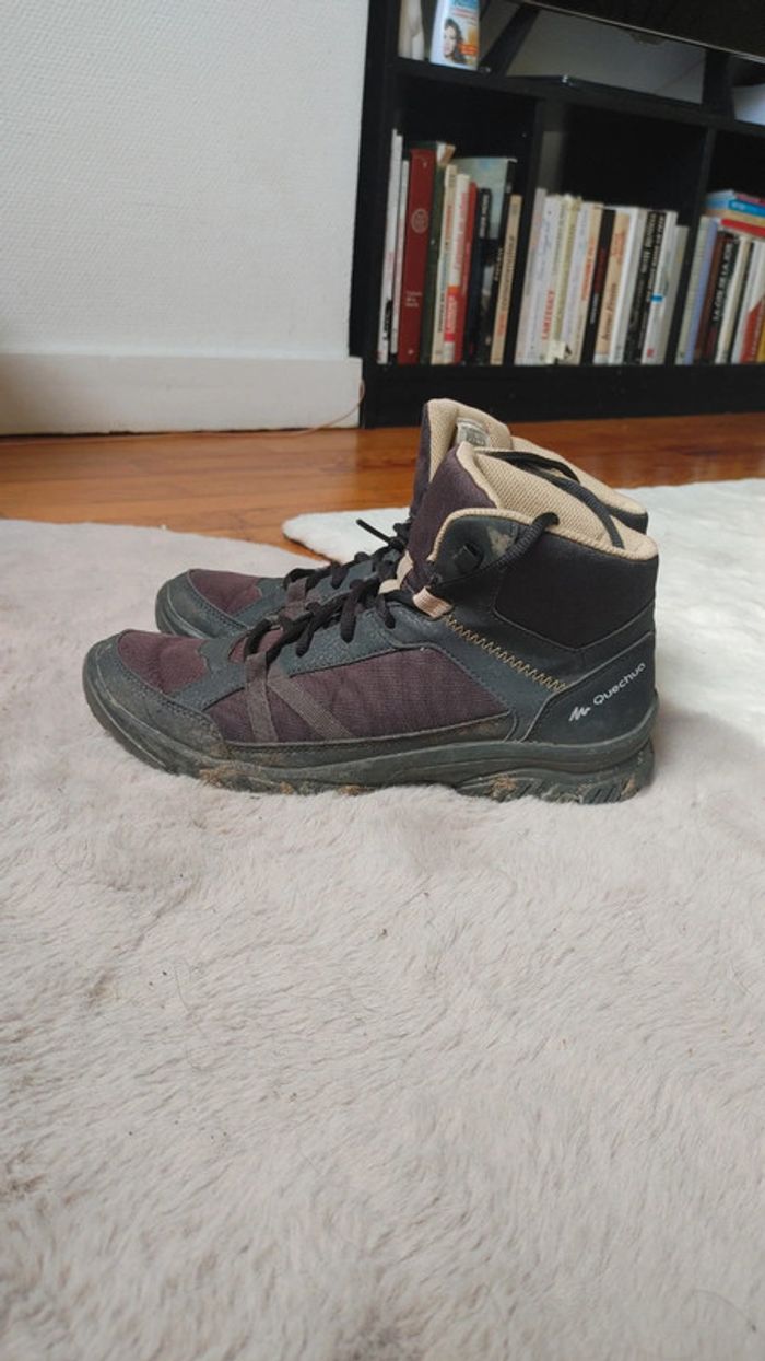 Chaussures de randonnée montante en toile - photo numéro 6