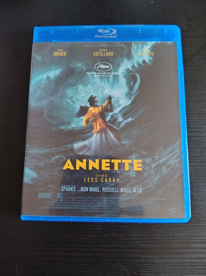 Blu Ray Annette (Adam Driver, Marion Cotillard, Leos Carax)