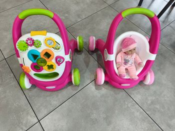 Lot de 2 trotteurs SMOBY