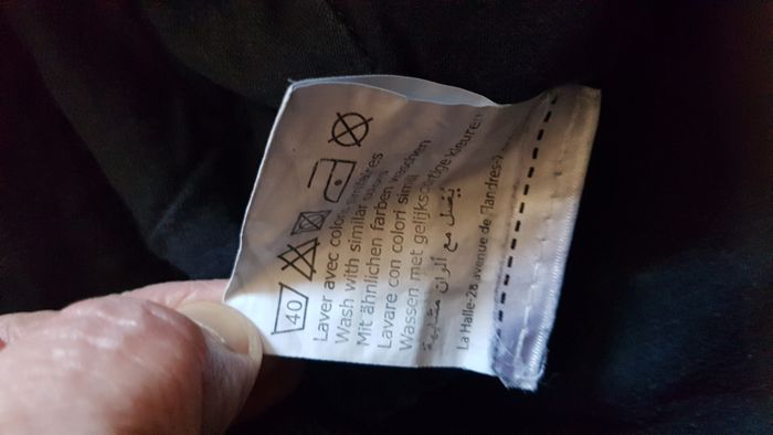 Jeans été homme 42 noir La Halle - photo numéro 4