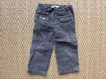 Pantalon Okaidi gris 2 ans