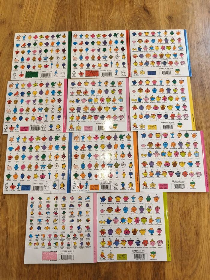 Lot de 11  livres Monsieur Madame - photo numéro 2