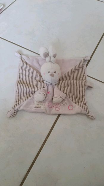 Doudou lapin len1