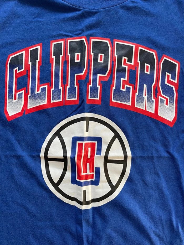 T-shirt bleu Clippers - photo numéro 2