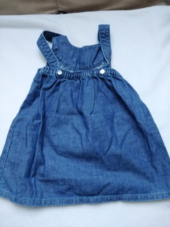 Robe sans manches en jean - photo numéro 2