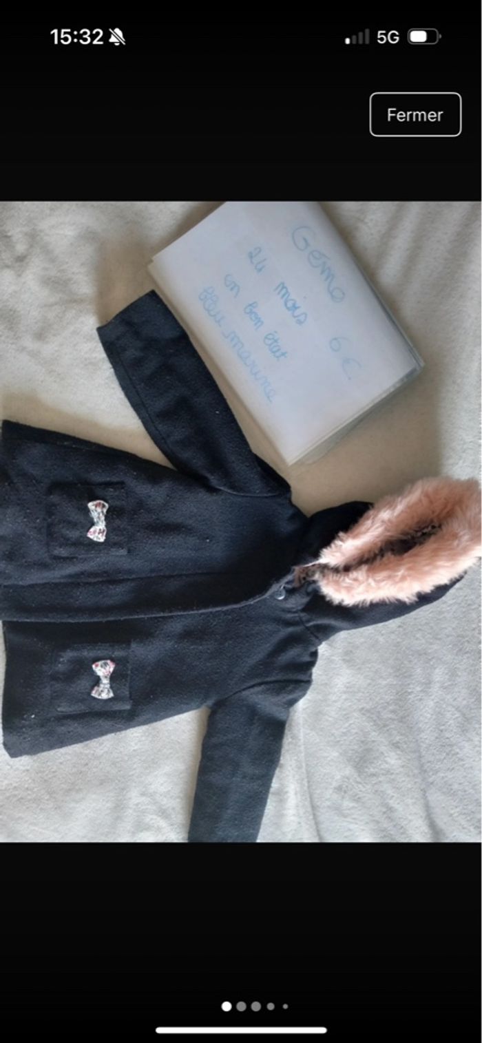 manteau fille - photo numéro 2