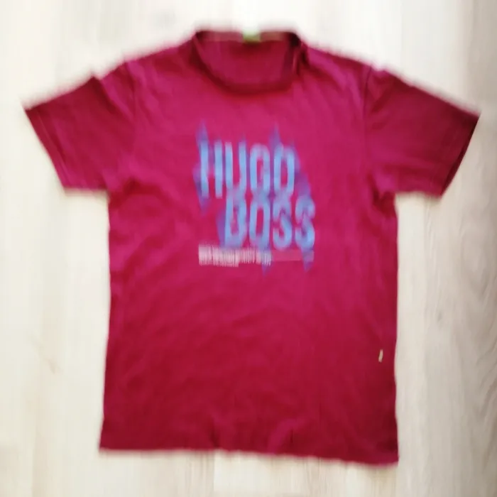 Boss by Hugo Boss T-Shirt Exclusive Y2K Homme bordeaux Collection Luxewear (Taille L) - photo numéro 4