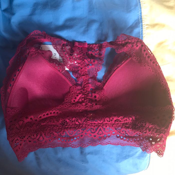Soutien gorge neuf avec étiquette bordeaux taille M - photo numéro 5